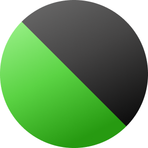 Black / Green