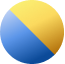 Gold / Blue