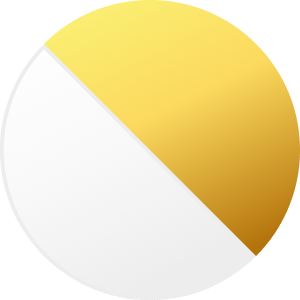 Gold / White