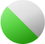 Silver / Green