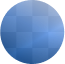Transparent blue