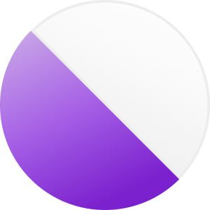 Violet / White