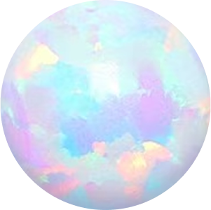 White opal / Transparent
