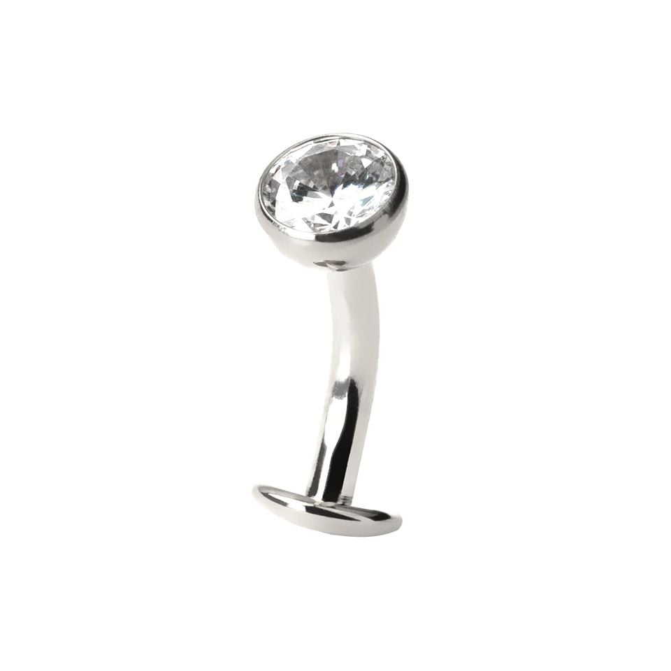 Obrnuti piercing za pupak od titanija