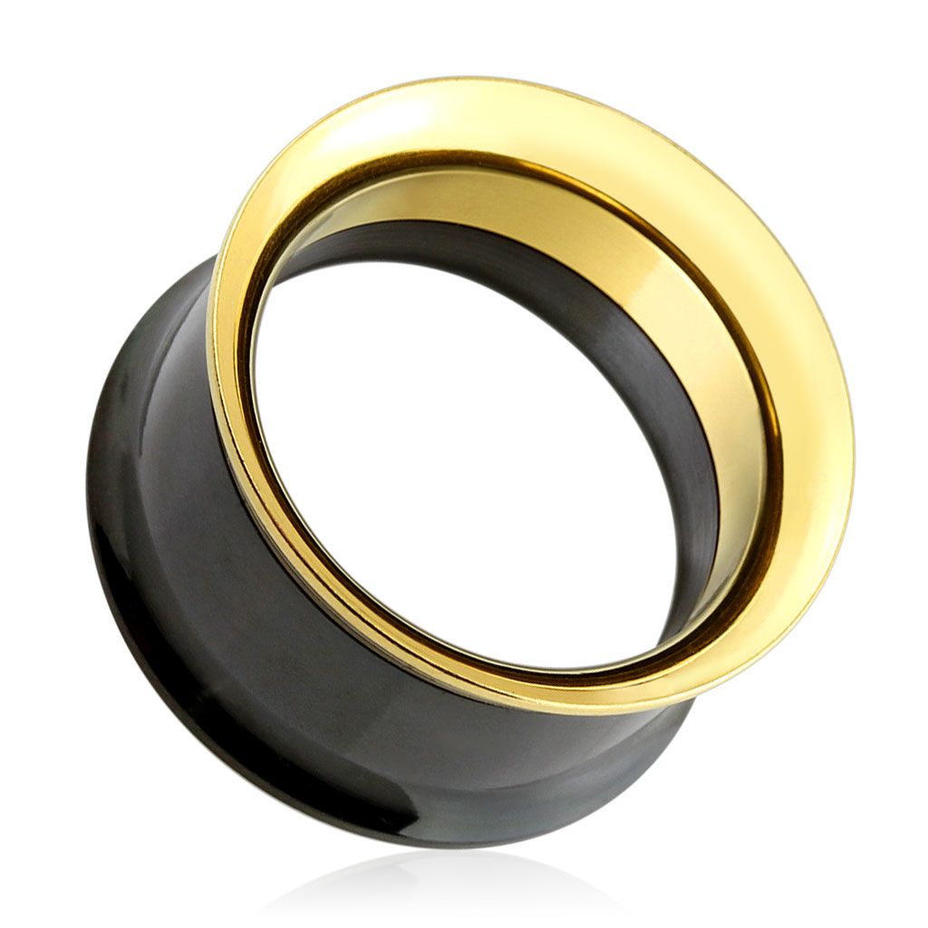 Tunnel double colored with screw thread