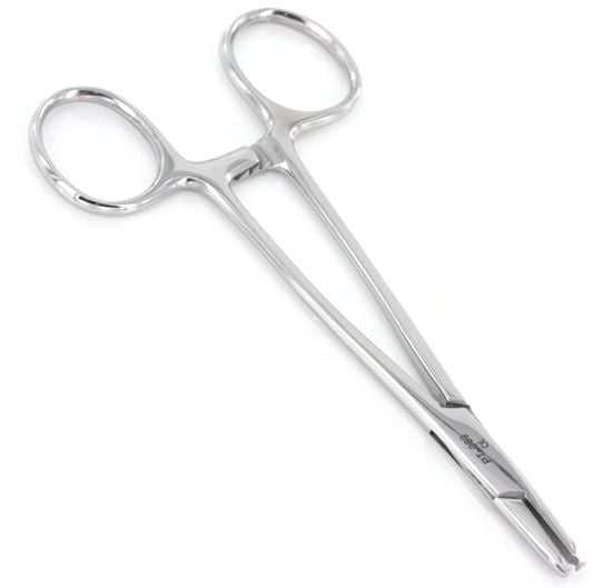 Pliers for dermal anchor discs