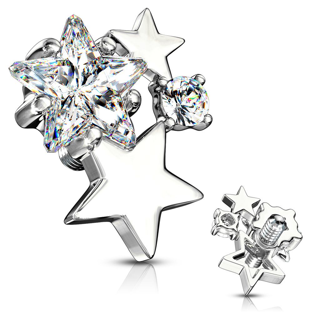 Dermal top with rain of stars