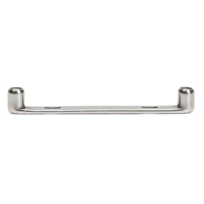 Flat surface bar made of titanium