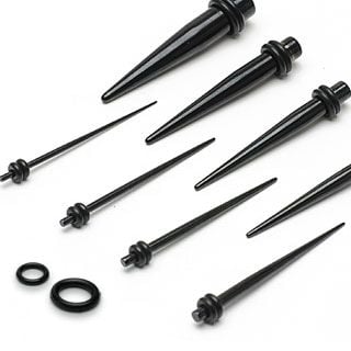 Taper titanium coated