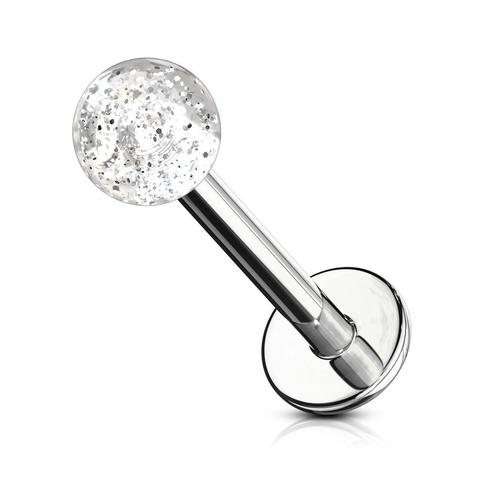 Labret s akrilnom kuglicom