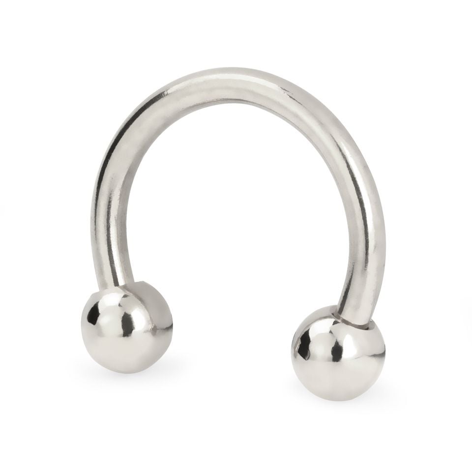 Circular barbell with balls