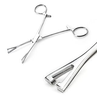 Pennington slotted forceps