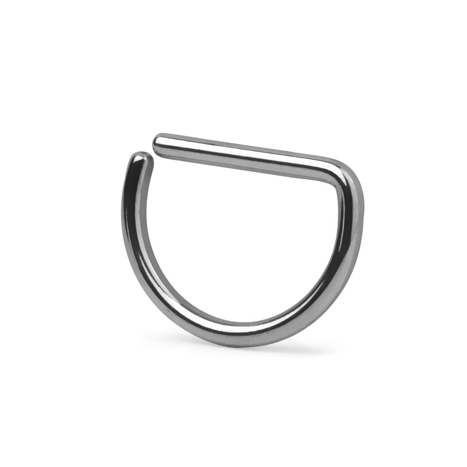 D-shaped ring