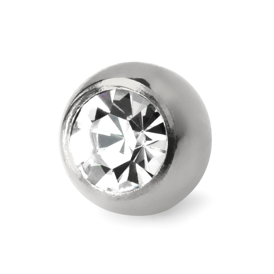 Bezel-set stone in your choice of gem color