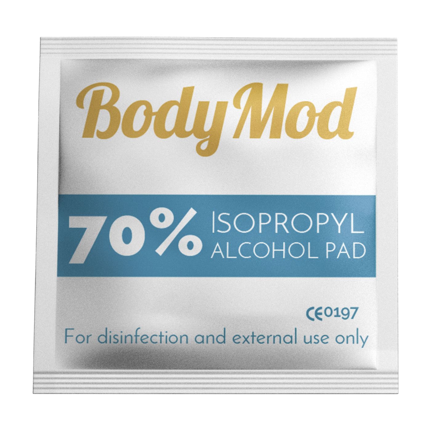 Disinfectant alcohol wipe - box of 100