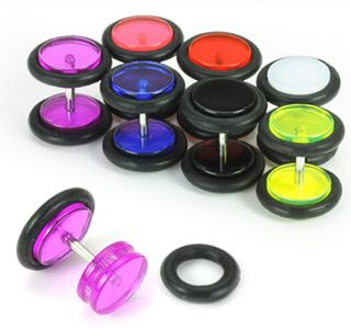 Fake plug in your choice of color