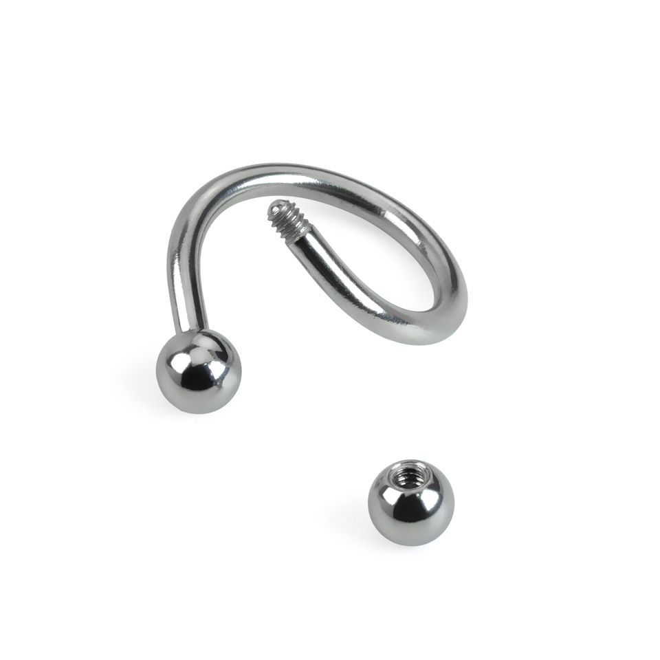 Twister ring in many different colors with balls