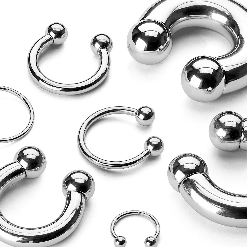 Large circular barbell