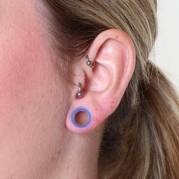 Tunnel made in ultra-thin silicone