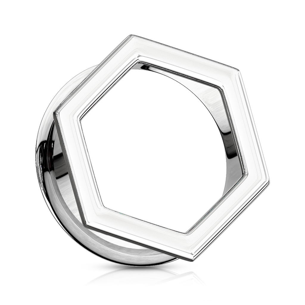 Tunnel with hexagonal top shape in five different colors