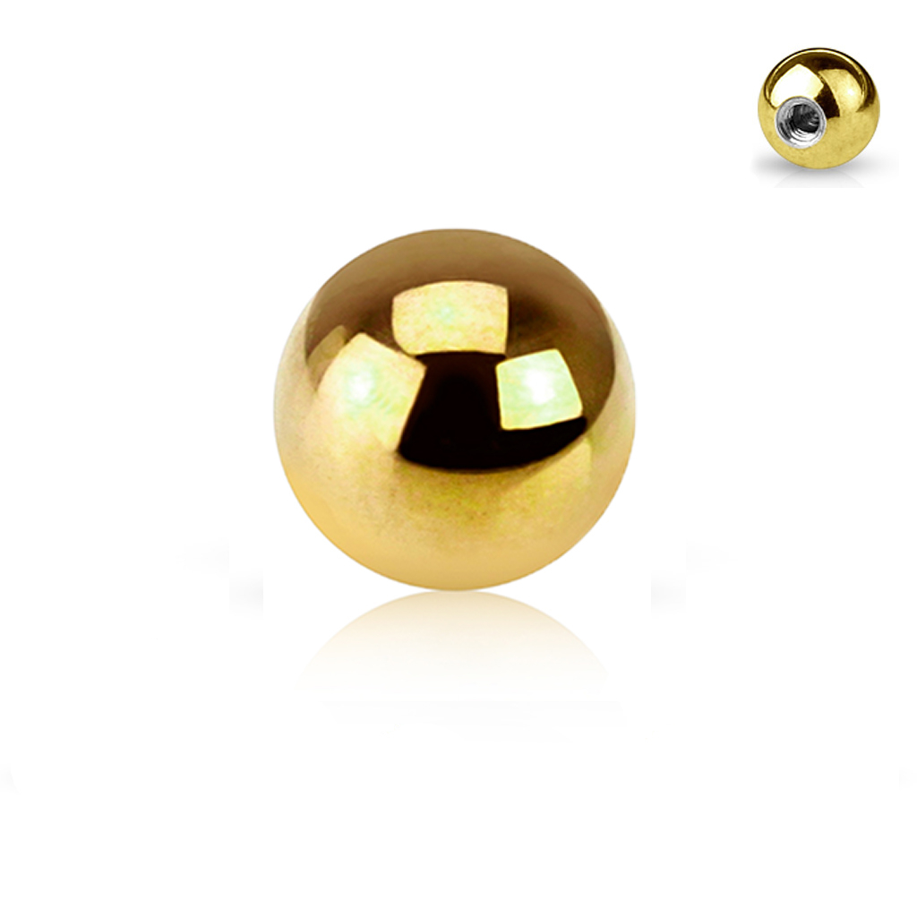 Kuglica za piercing u raznim bojama