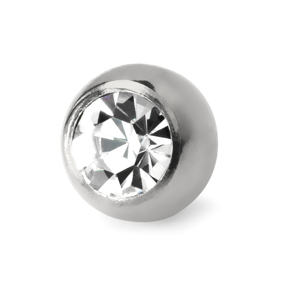Bezel-set stone in your choice of gem color