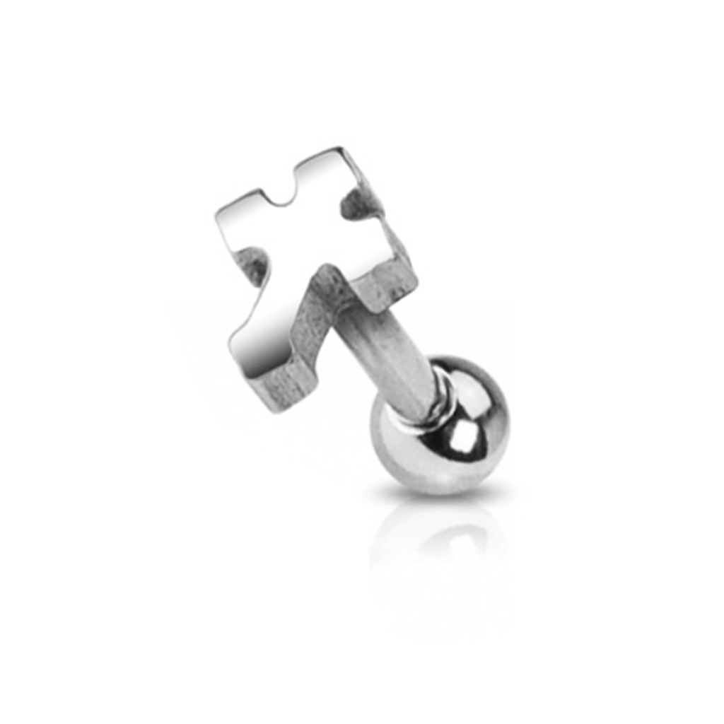 Naušnica s velikim križem