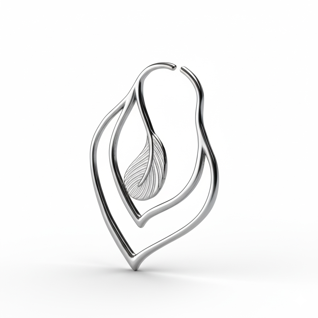 Karika za tunel s perjem