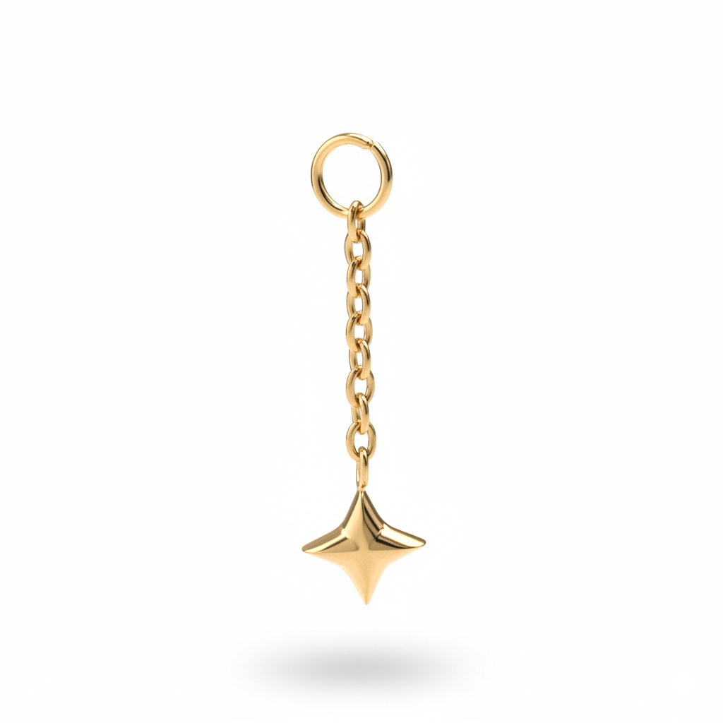 Charm with star