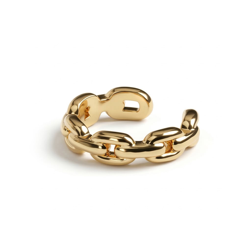 Ear cuff naušnica u obliku lanca