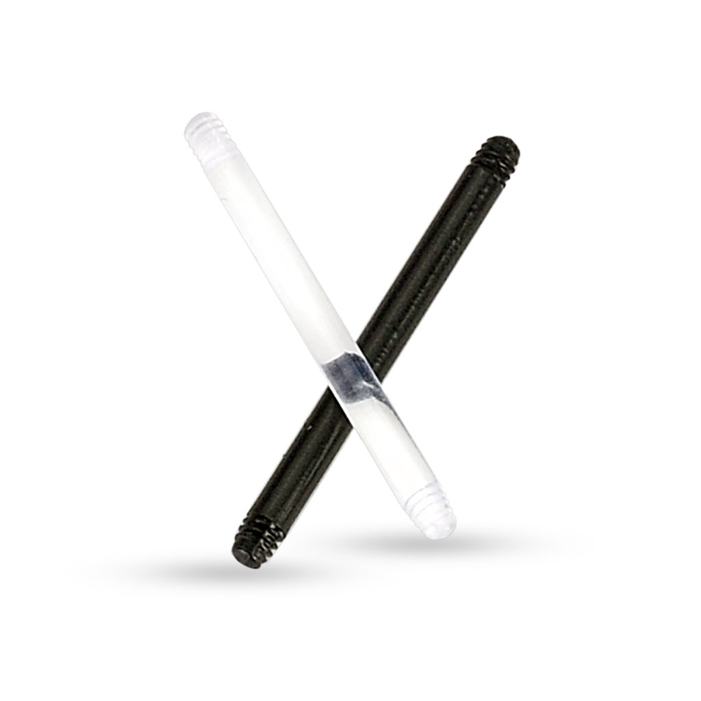 Loose plastic barbell