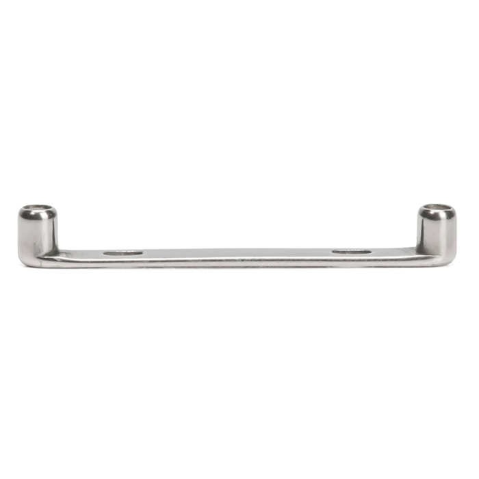 Flat surface bar made of titanium