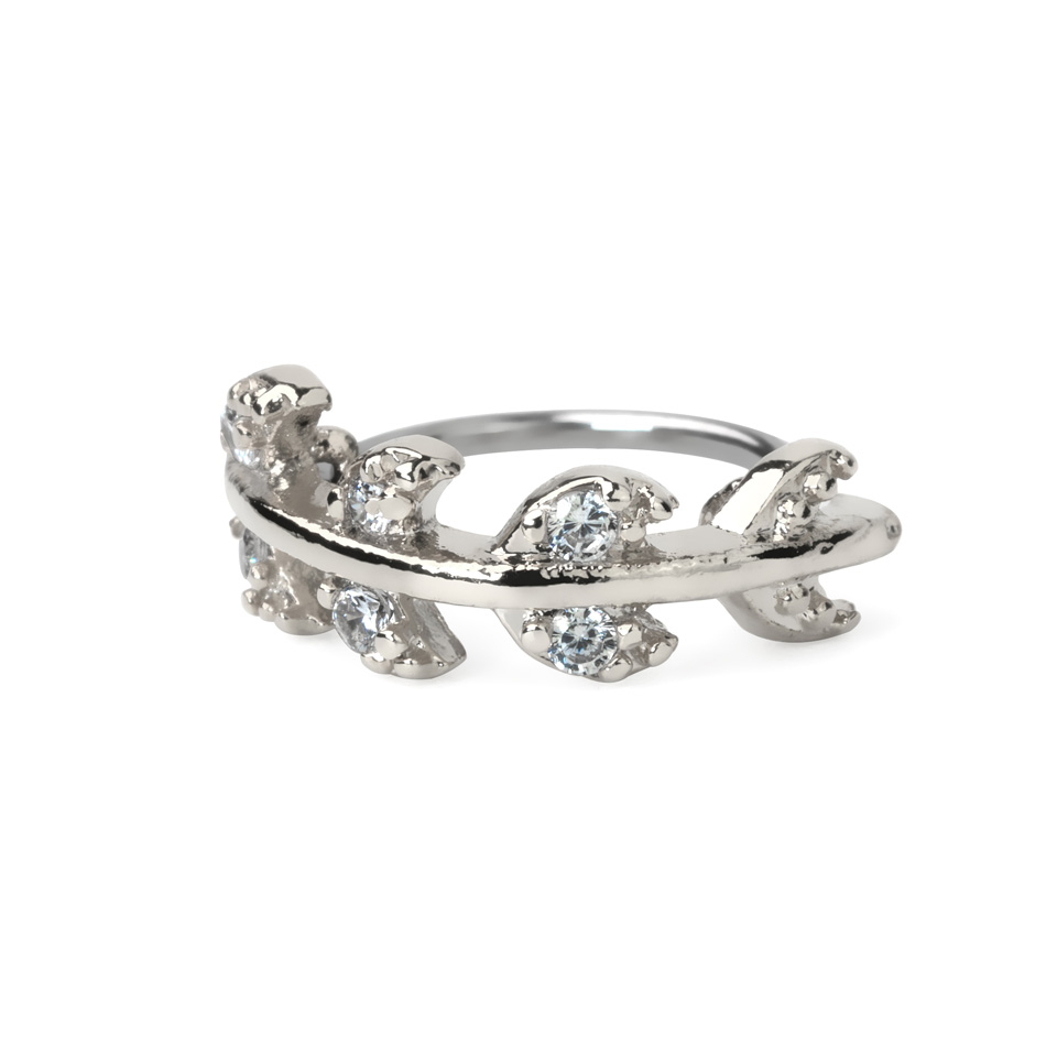 Twist ring with stem