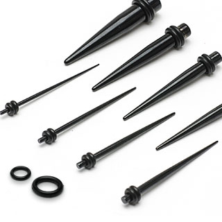Taper titanium coated