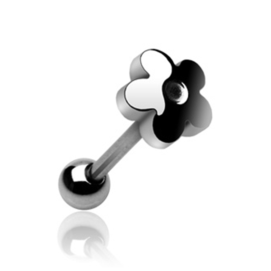 Šipkica za jezik s malim cvjetićem