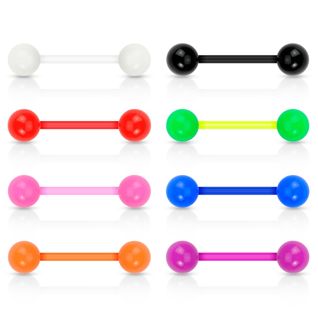 8 šipkica za jezik od bioplastike