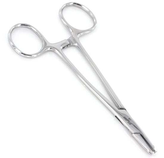 Pliers for dermal anchor discs