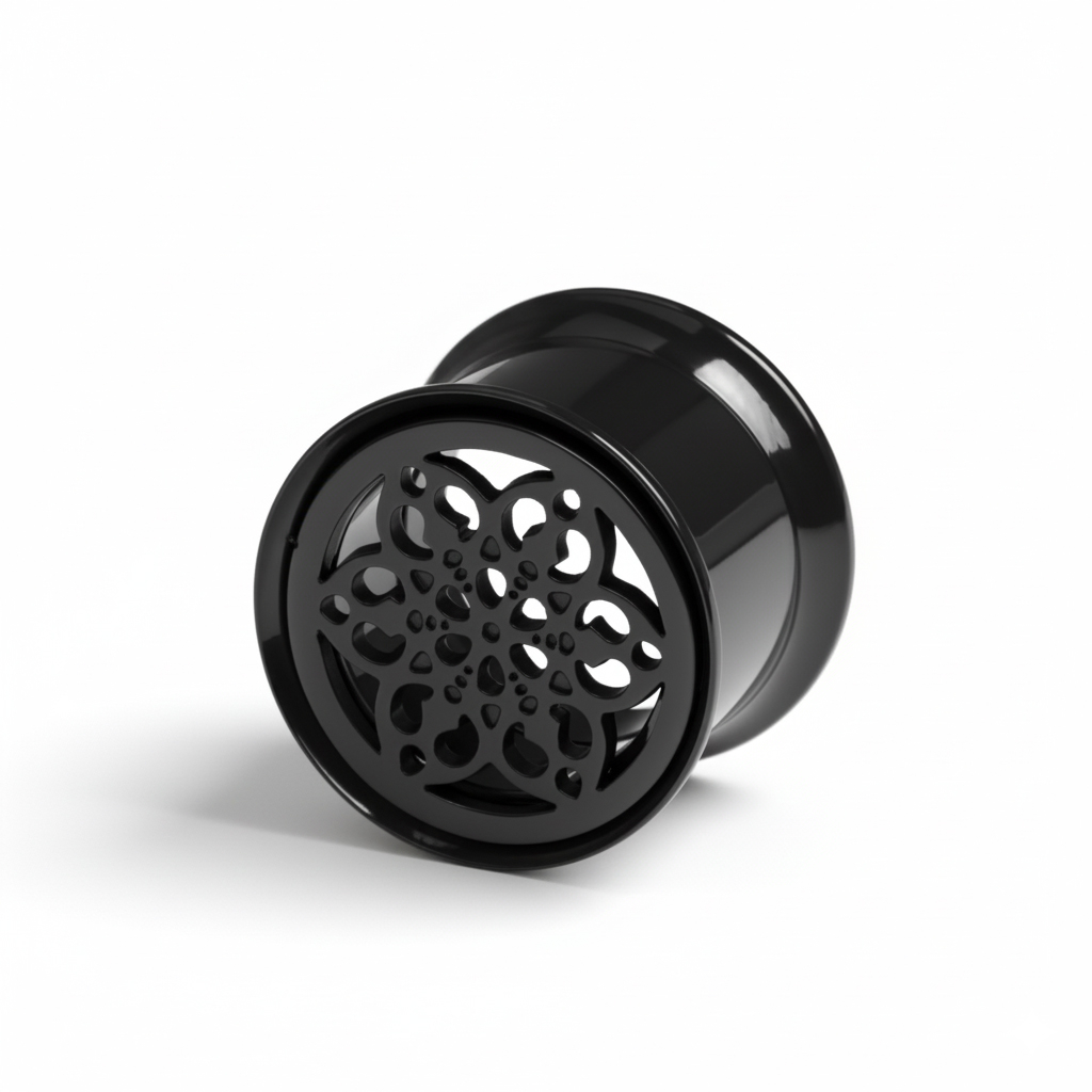 Tunel s filigranskim cvjetnim uzorkom