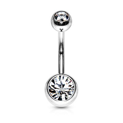 5mm/8mm balls. Custom Length Glitter Belly Button Ring Sieraden Lichaamssieraden Buikringen Extra short 1/4" to Extra long 1" sizes 