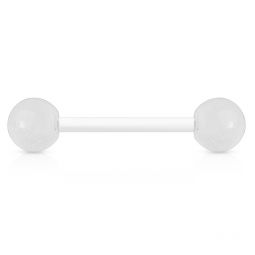 Tongue barbell in 6 glow in the dark colors