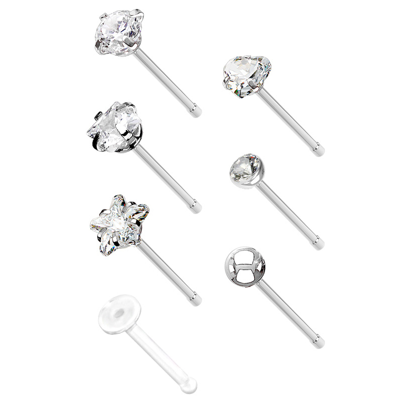 Komplet od 7 spiralica za nos