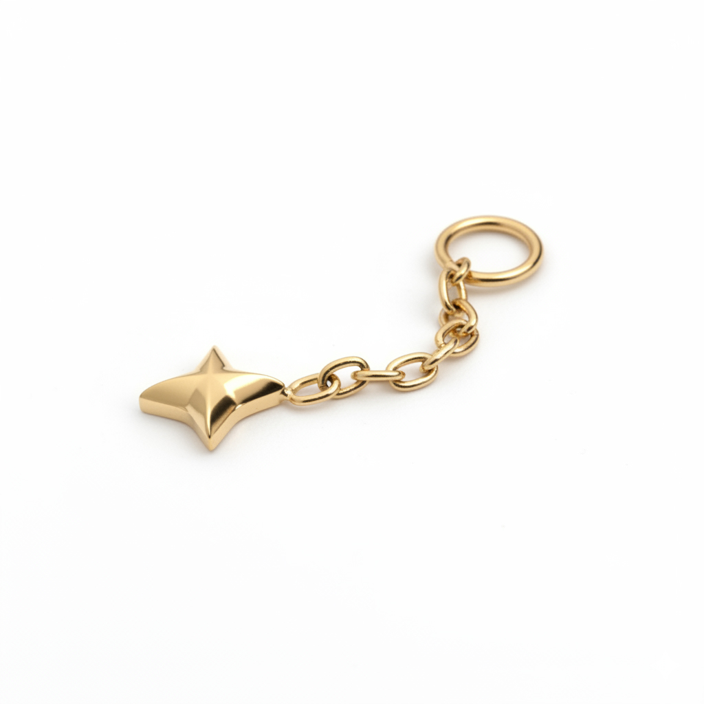 Charm with star