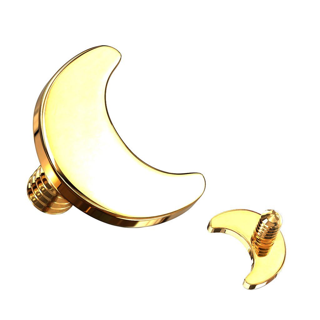 Titanium moon dermal top
