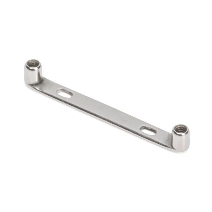Flat surface bar made of titanium