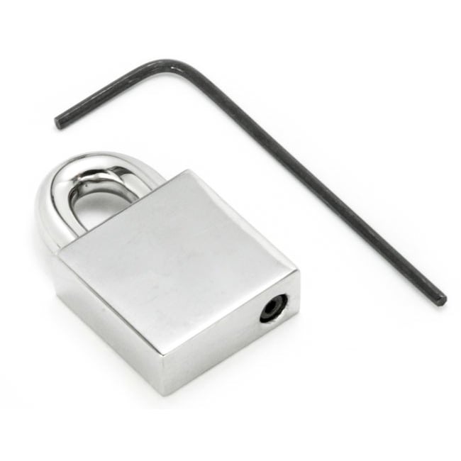 Padlock for big piercings