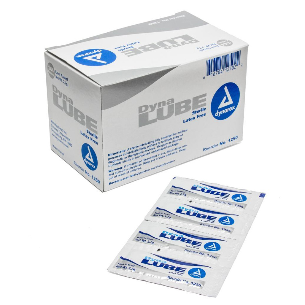 Sterile lube for gauges