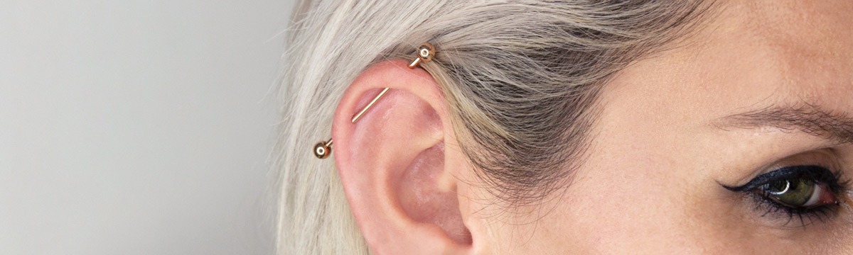 Industrial Piercing za Uho