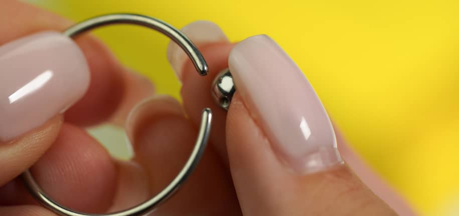 Safely Open and Close Your Piercing Rings